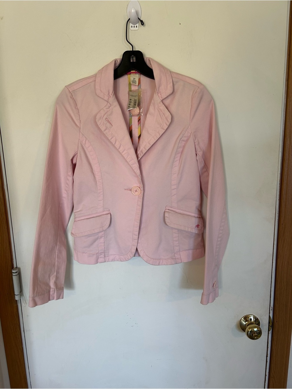 NWT American Eagle Outfitters Academia Barbie Core Pink
Blazer Size small